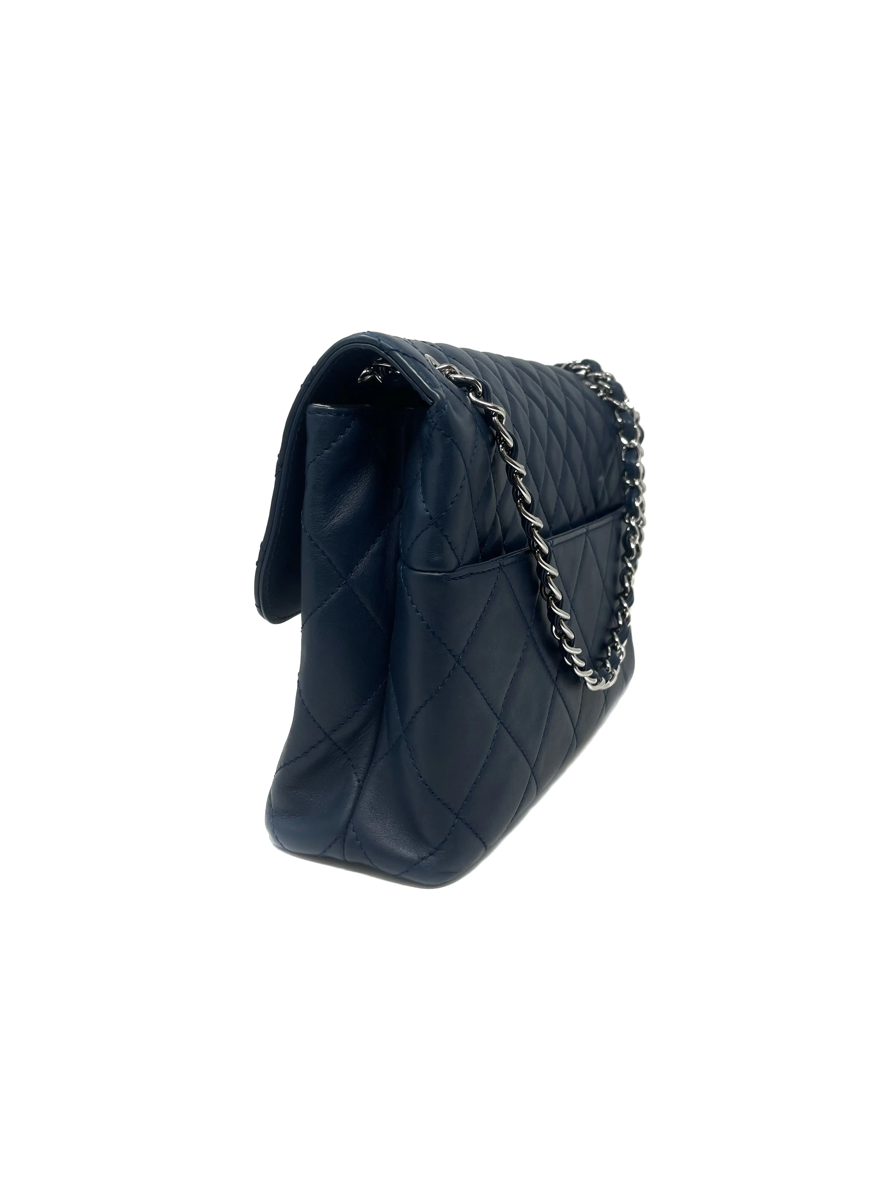 Chanel '13-'14 'In The Business Flap' Calfskin Bag