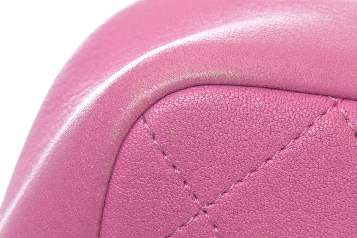 Chanel 2018/19 Pink Quilted Casual Trip Belt Bag