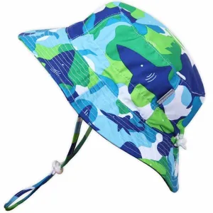 Chapeau Bucket Twinklebelle AquaDry - Imprimé requin