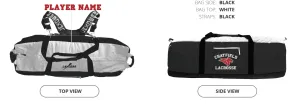 Chatfield black Laxgear mega duffel