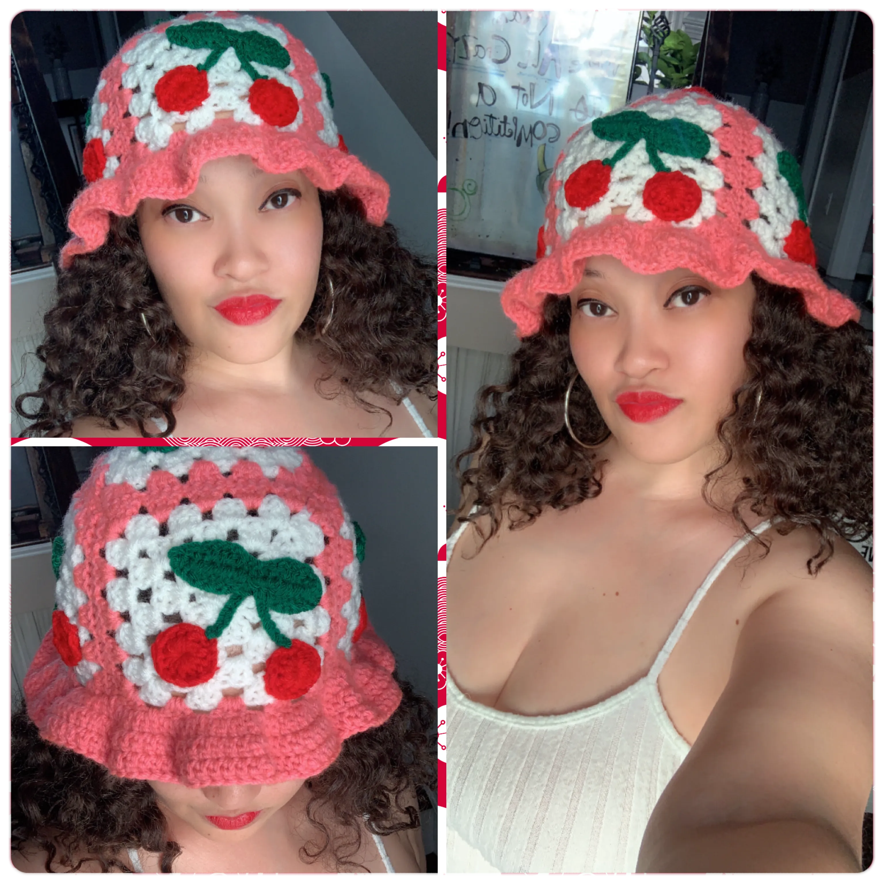 Cherry Bucket Hat (Adult)