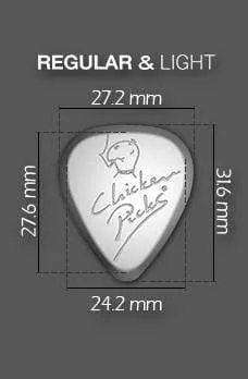 Chicken Picks Light 2.2mm Guitar Pick