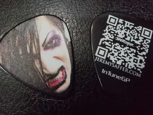 Chris Creatures Business Card Guitar Pick