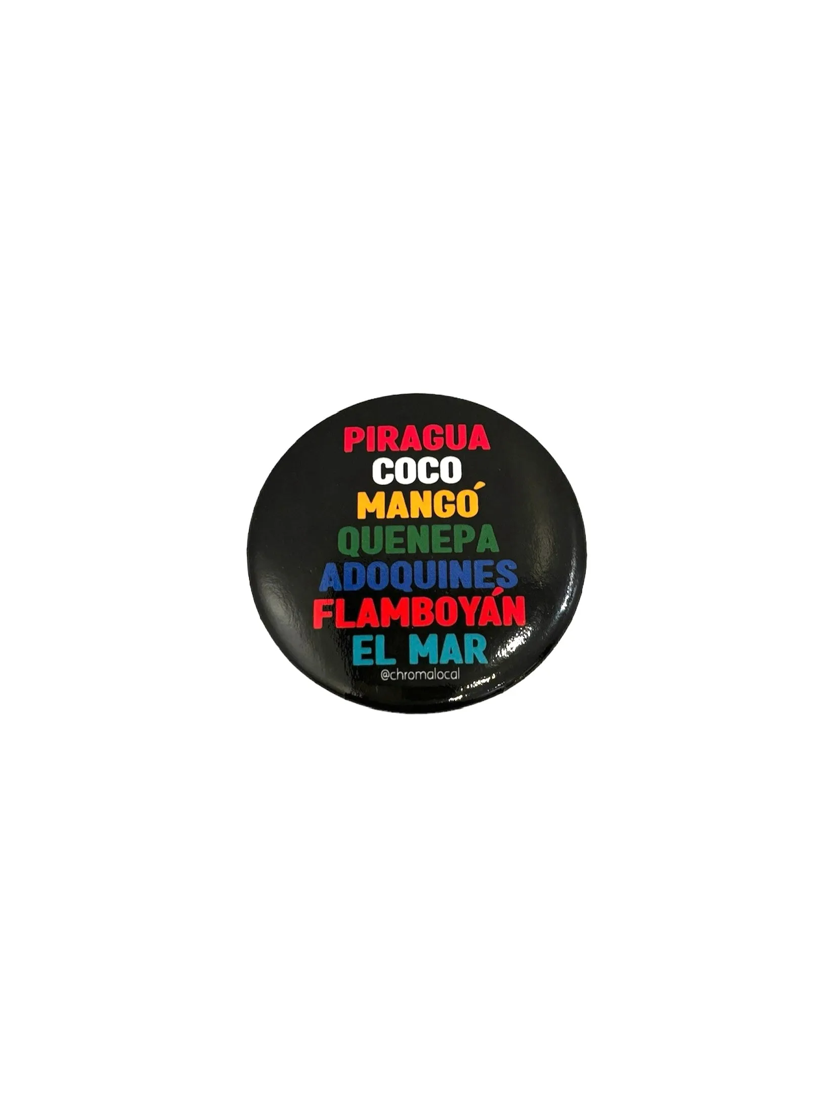 CHROMA LOCAL- Button Pin - Los Colores
