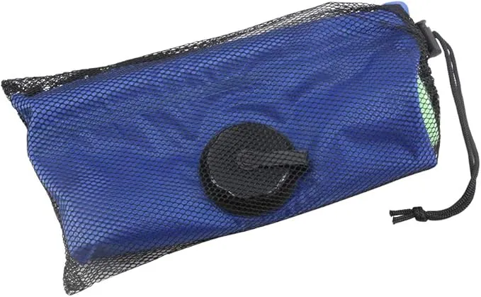 CLICIC Solar Shower Bag 5 gallons/20L Solar Heating Shower Bag with Removable Hose and On-Off Switchable Shower Head for Outdoor Camping Beach Swimming Traveling Hiking
