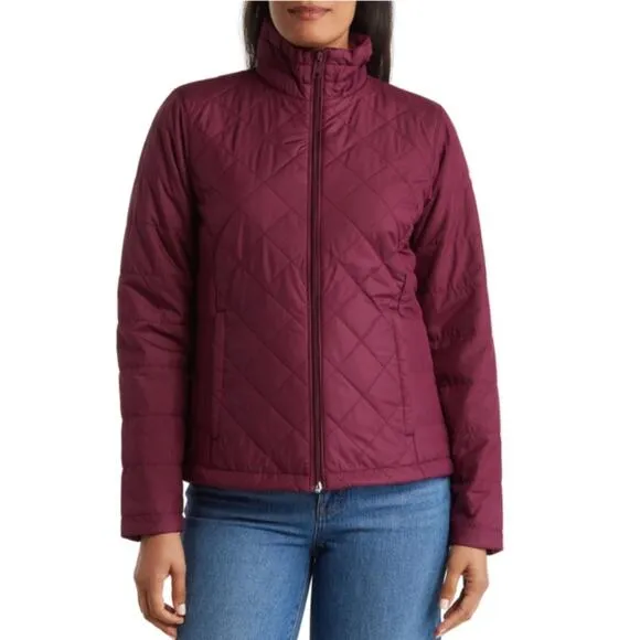 Columbia Womens S Snowmelt Valley II Water Resistant Jacket in Marionberry NEW