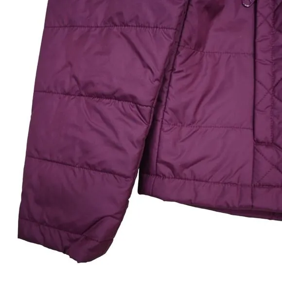 Columbia Womens S Snowmelt Valley II Water Resistant Jacket in Marionberry NEW