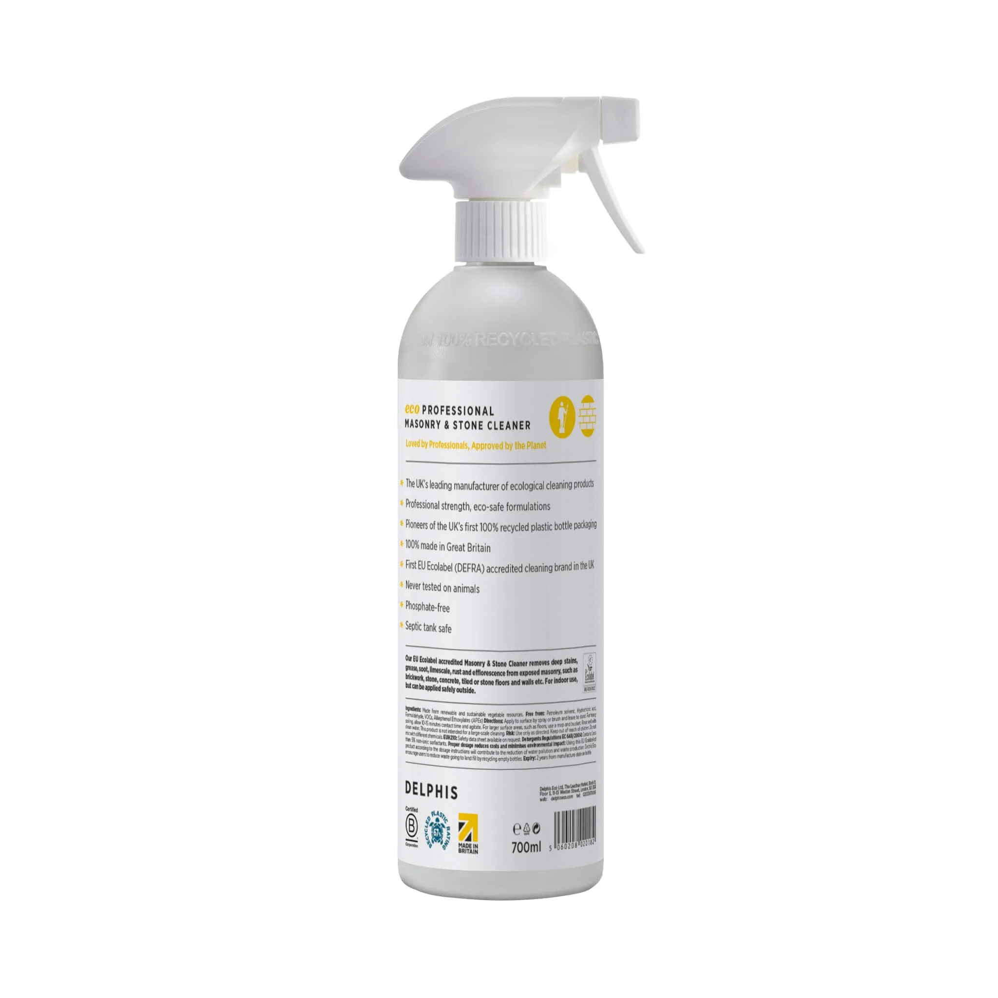 Commercial Masonry and Stone Cleaner 700ml (RTU)