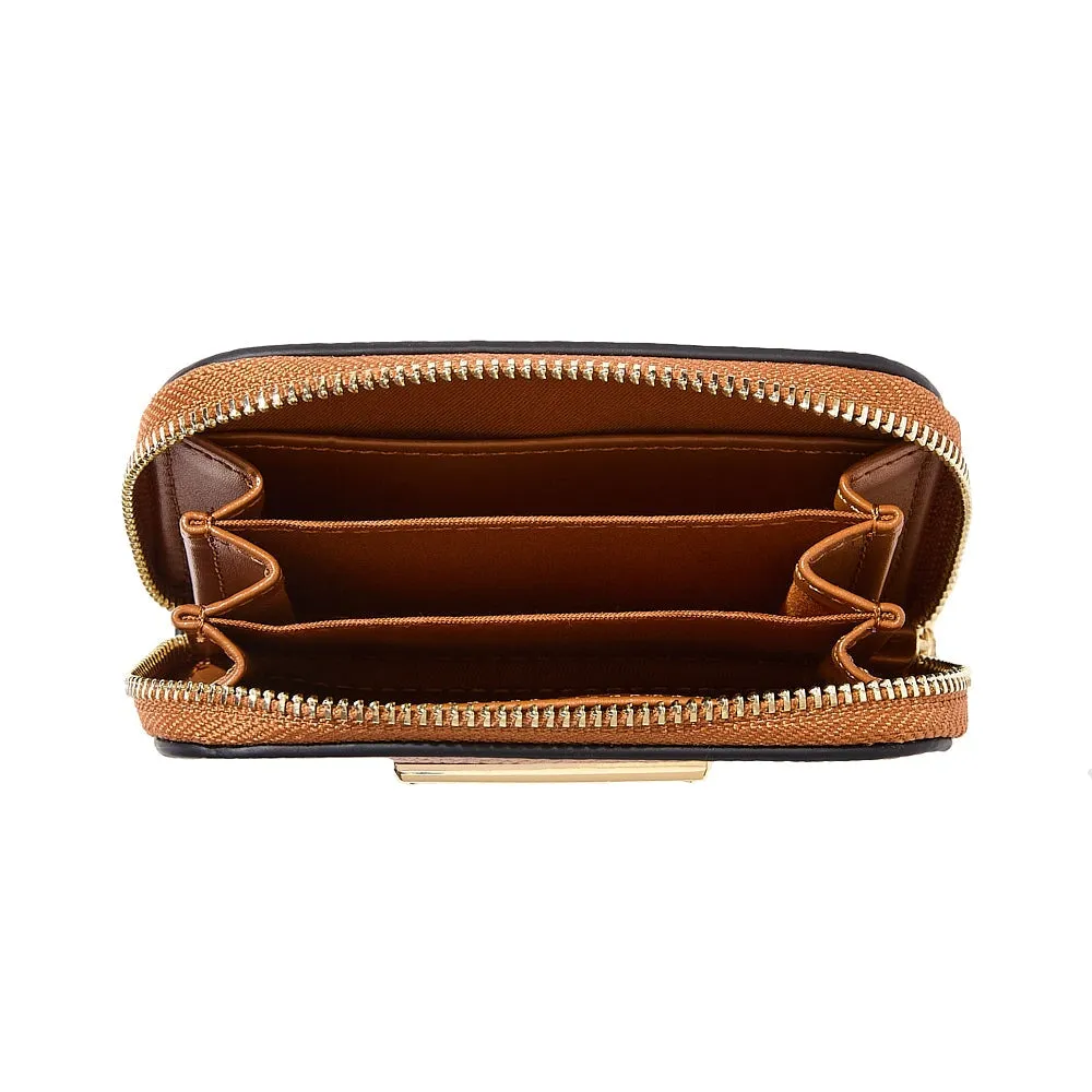 Compact Card Case Cognac