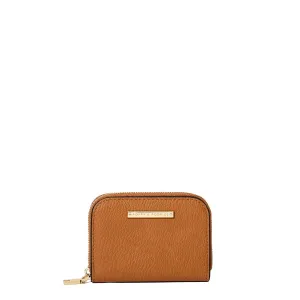 Compact Card Case Cognac