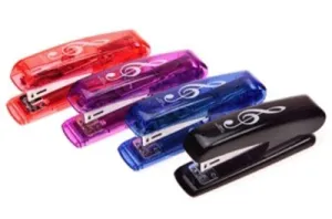 COMPACT STAPLER G CLEF BLACK (O/P)
