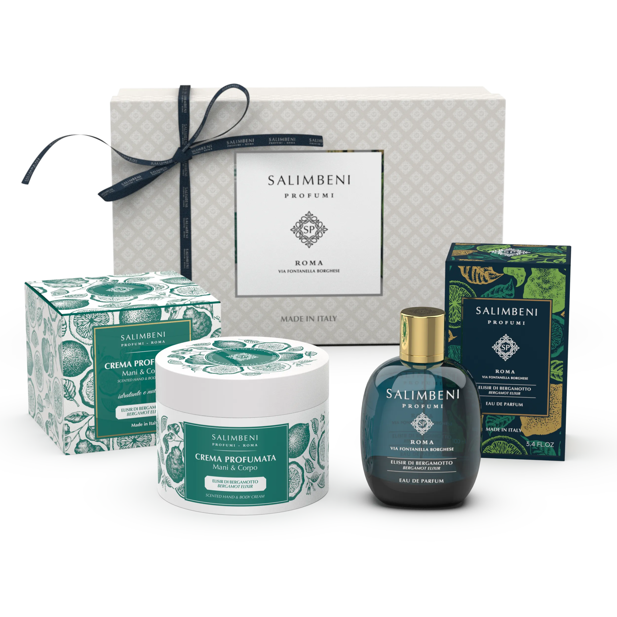 Confezione Regalo A SCELTA (Eau de Parfum 100ml   Crema Profumata per Mani e Corpo 200ml della stessa fragranza)