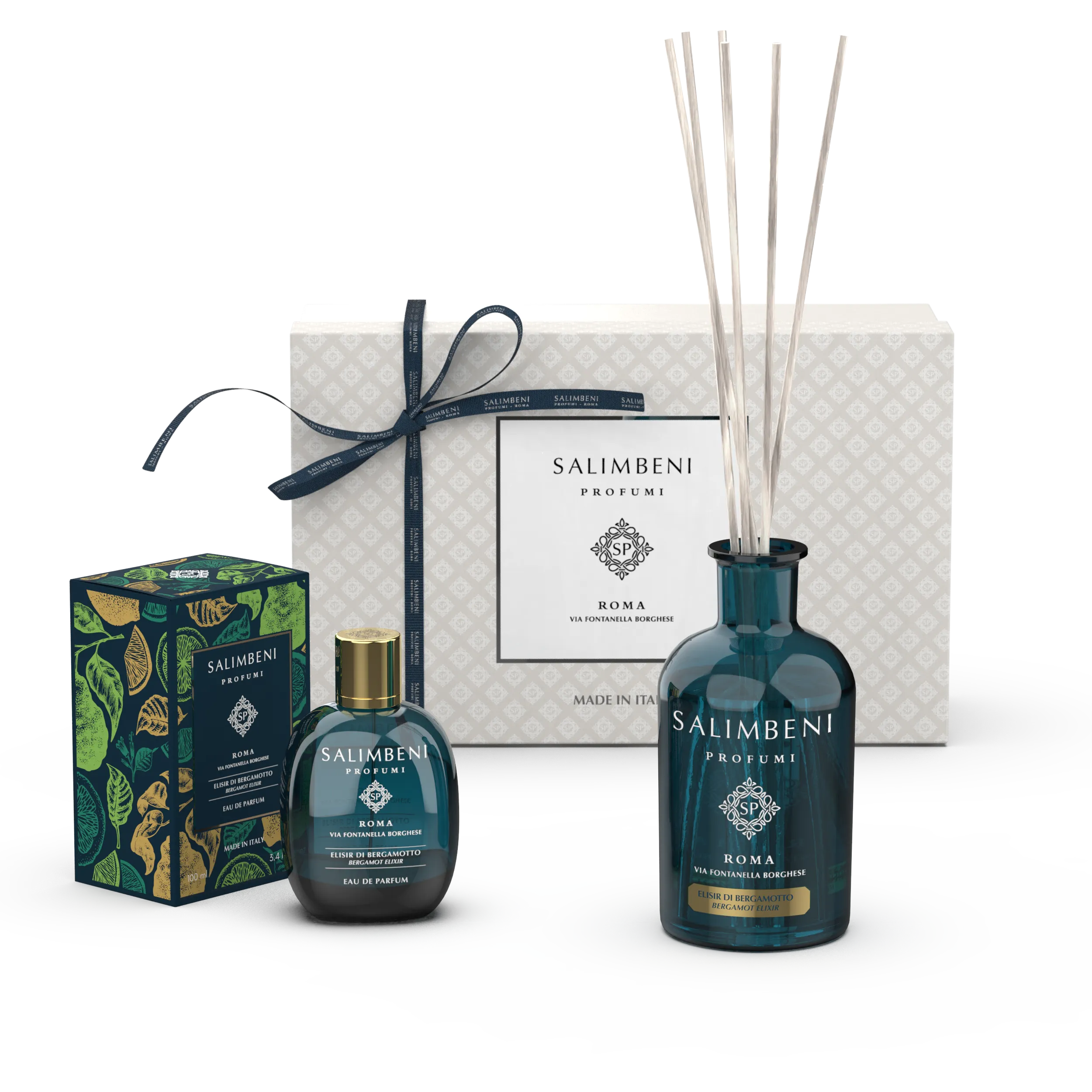 Confezione Regalo Premium A SCELTA (Eau de Parfum 100 ml   Diffusore a Bastoncini Founders Selection 250 ml)