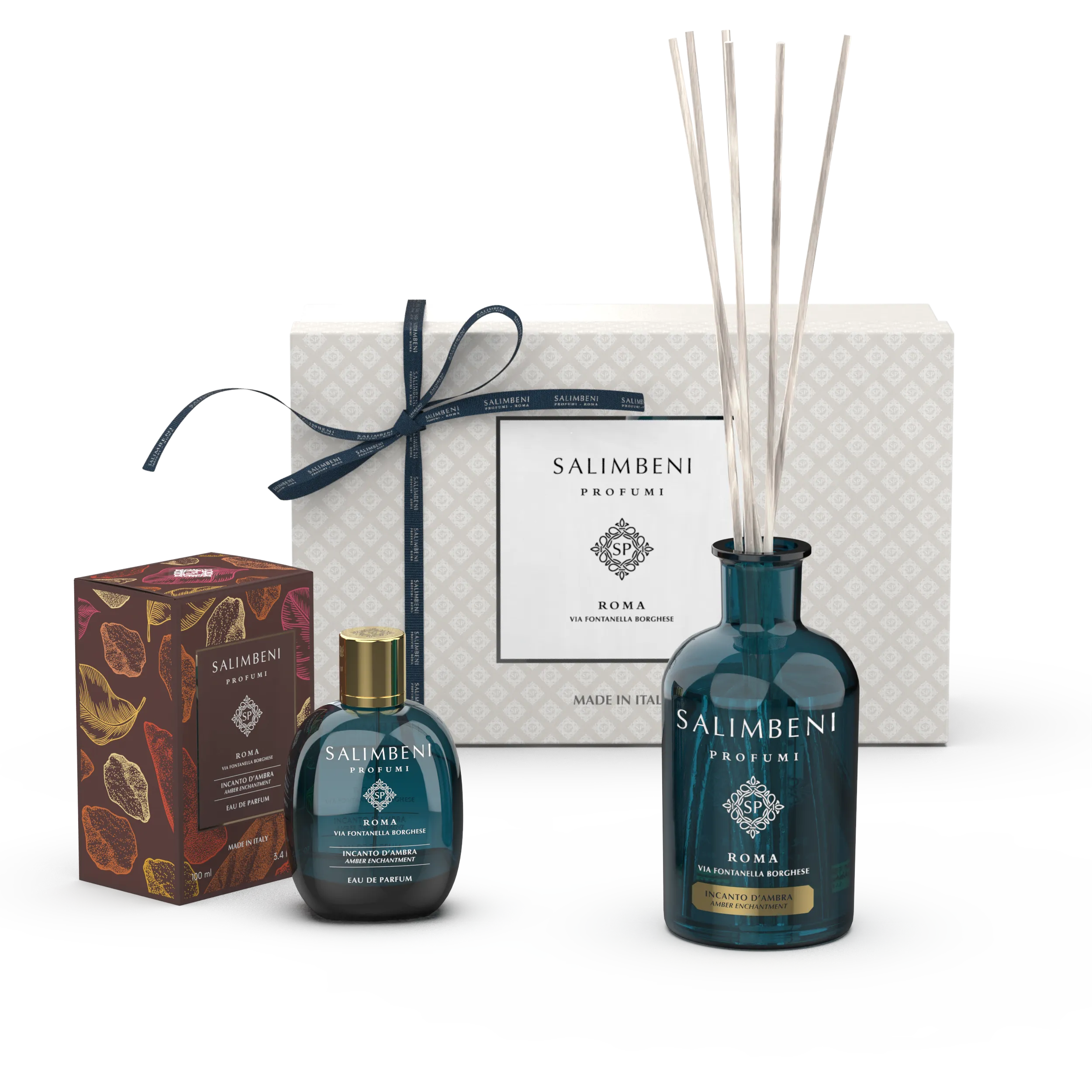 Confezione Regalo Premium A SCELTA (Eau de Parfum 100 ml   Diffusore a Bastoncini Founders Selection 250 ml)