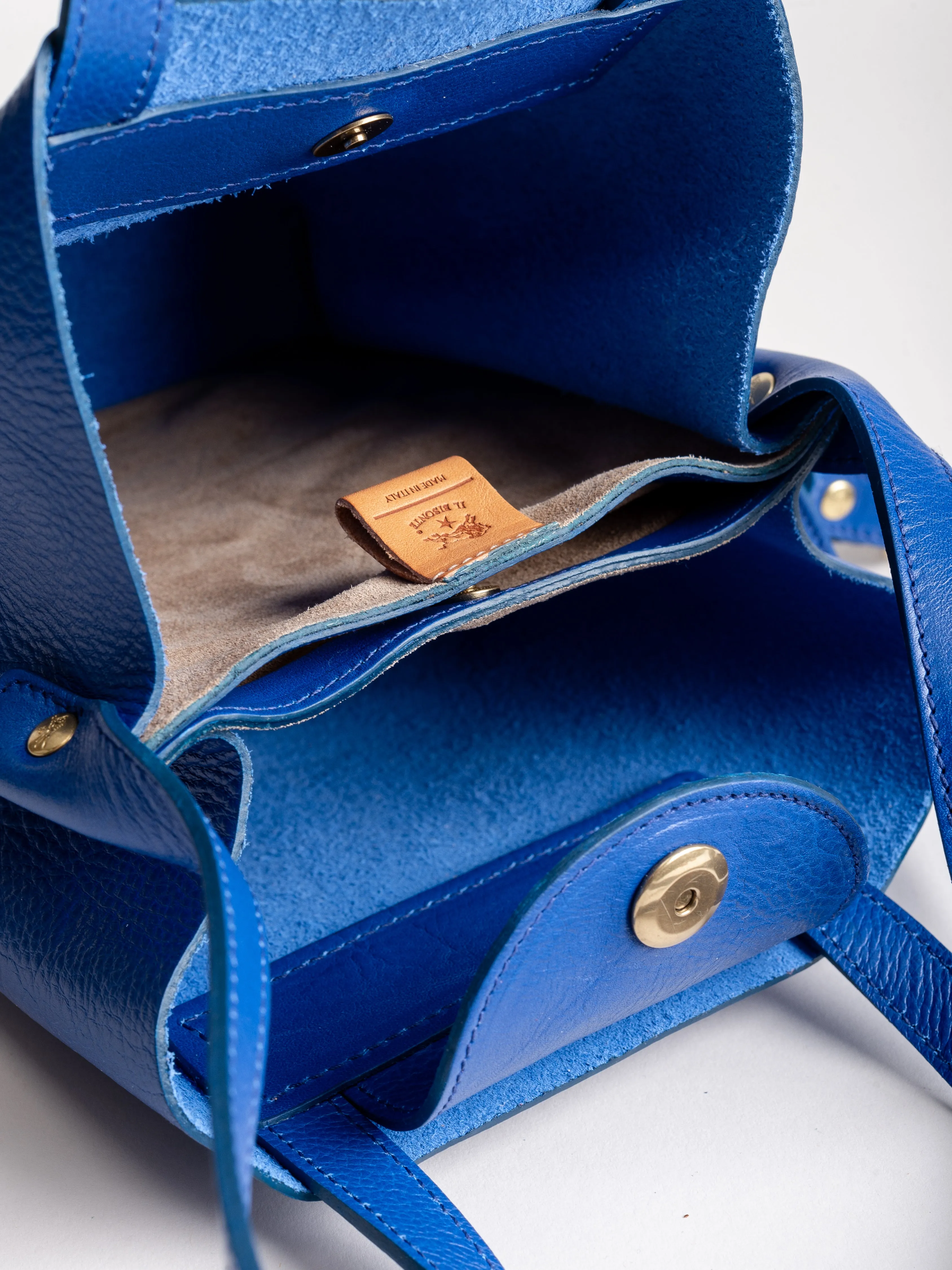 cowhide handbag crossbody - mirtillo