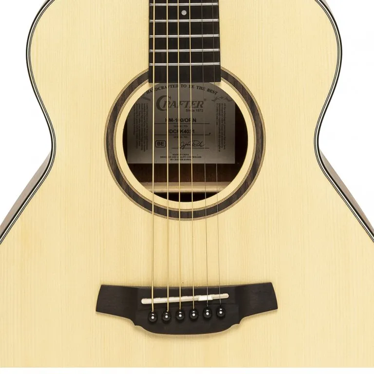 Crafter HM100-N Mini / Travel Acoustic Guitar