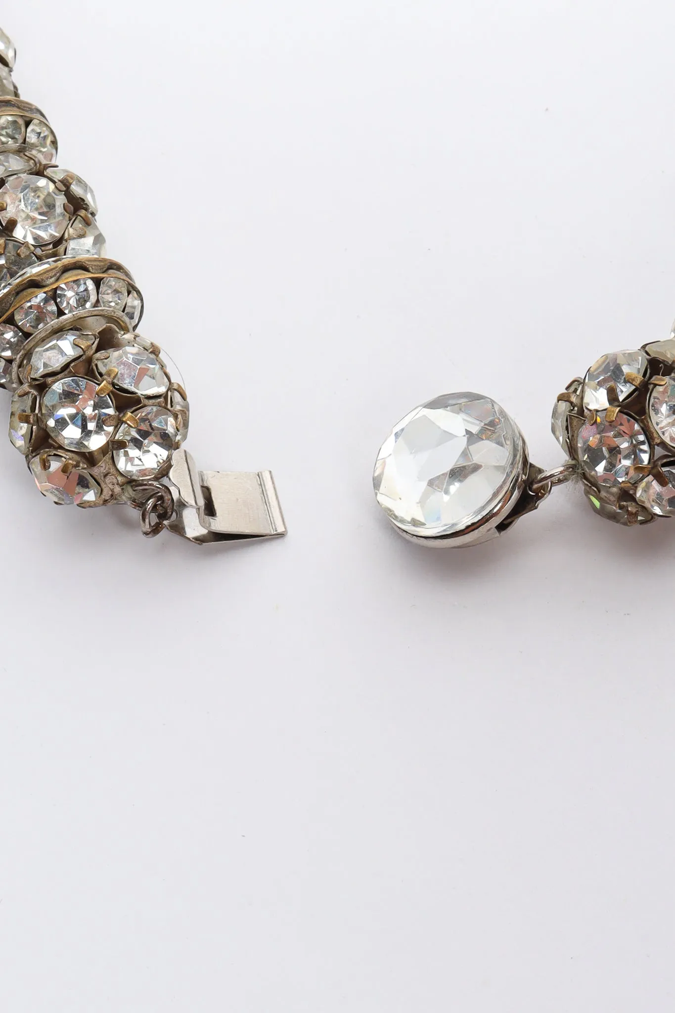 Crystal Cluster Ball Rope Choker