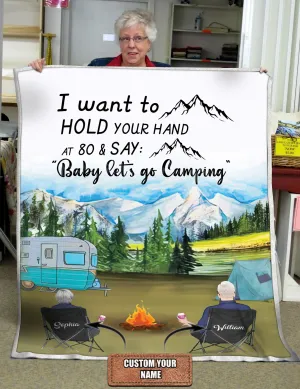 Custom Blanket - Hold Your Hand - Cv98
