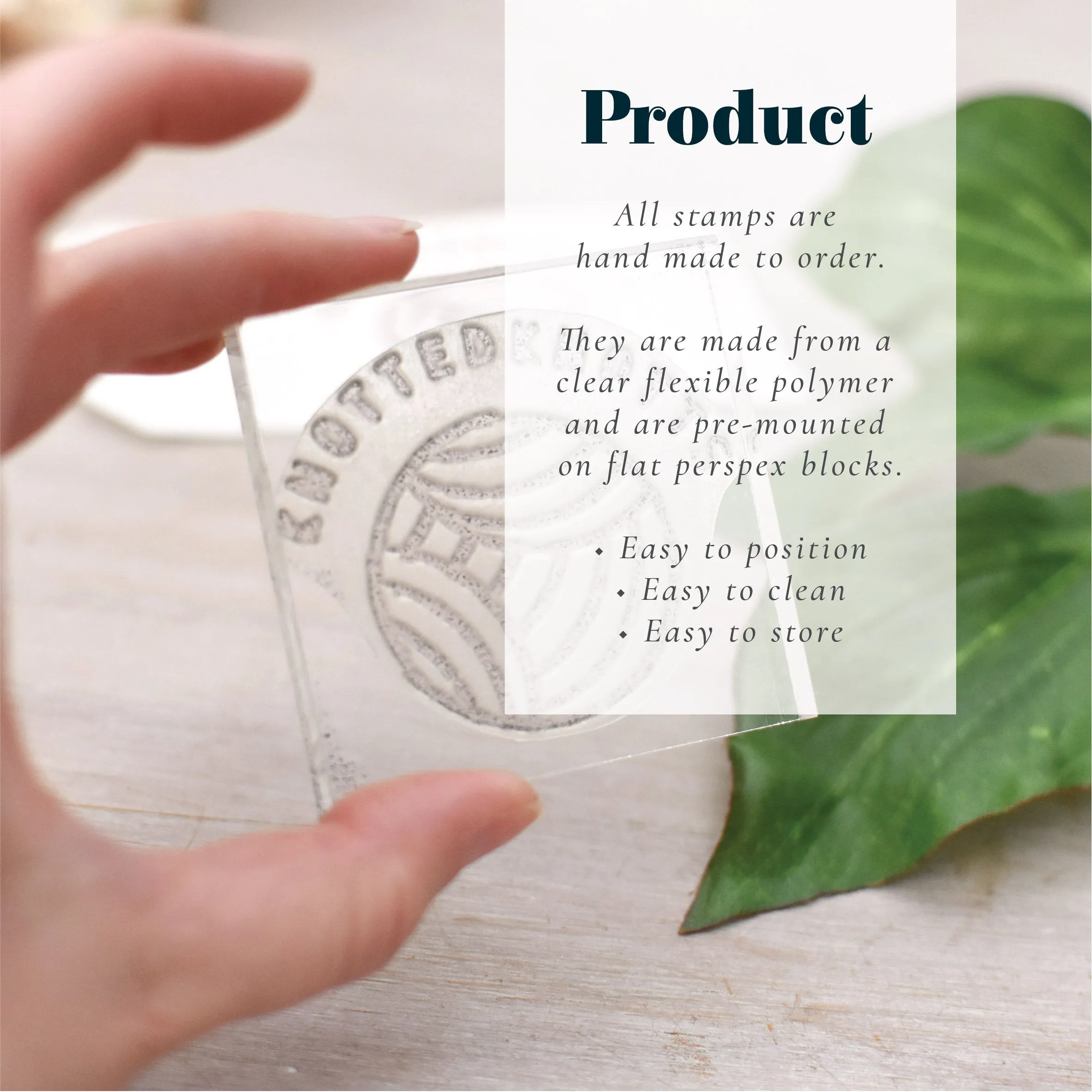 Custom Thank You For Supporting Small Business Stamp