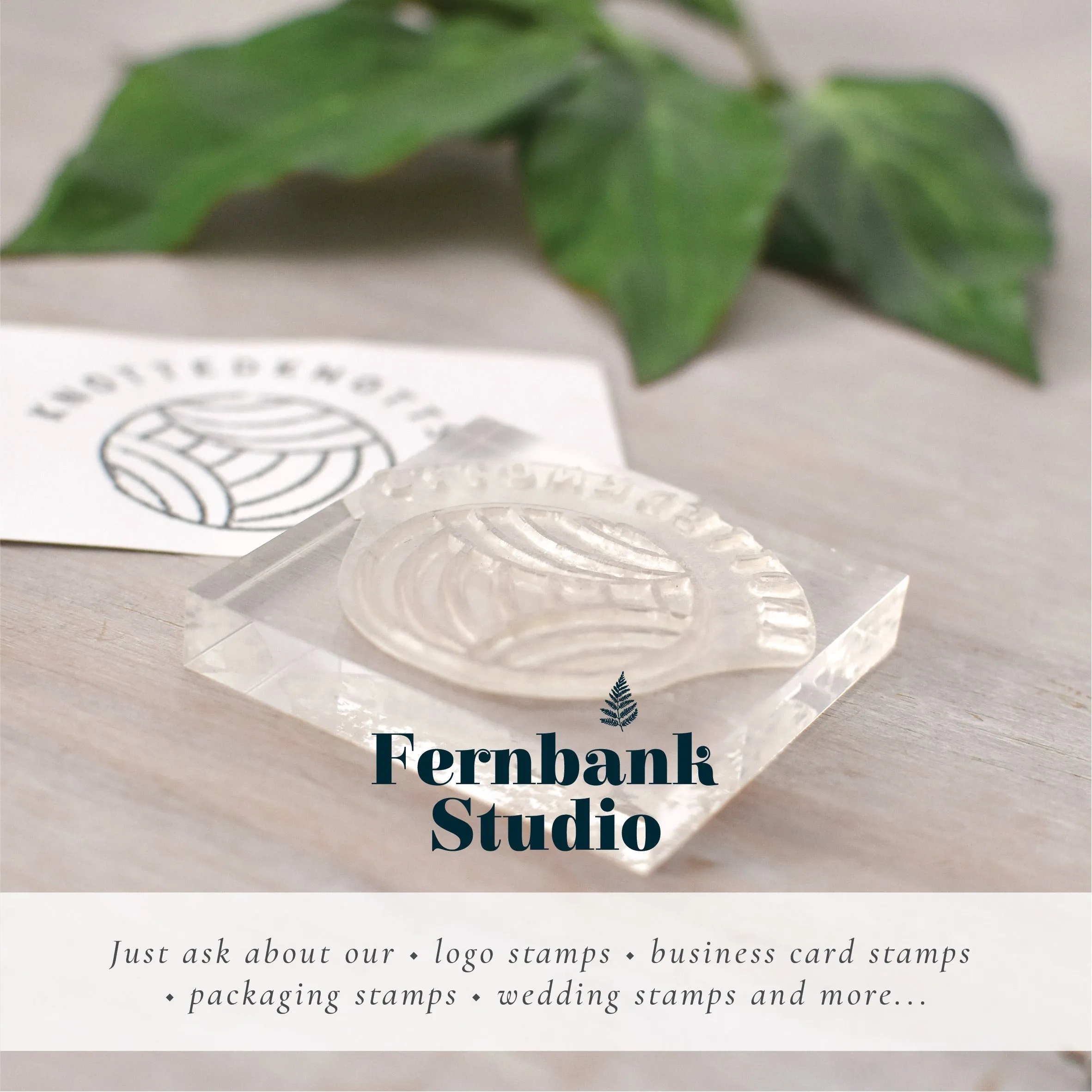 Custom Thank You For Supporting Small Business Stamp