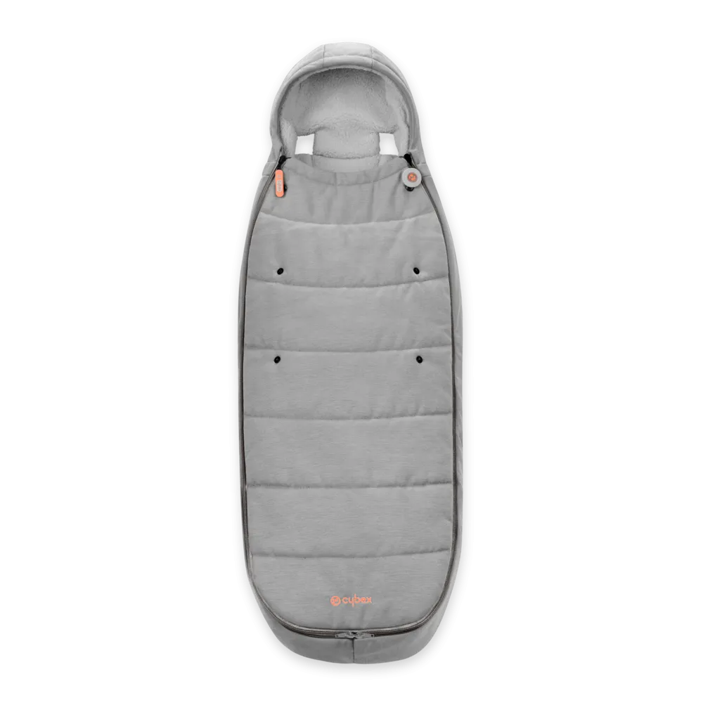 Cybex Balios S Lux Bundle with Aton B2 Car Seat & Base - Lava Grey/Silver Frame