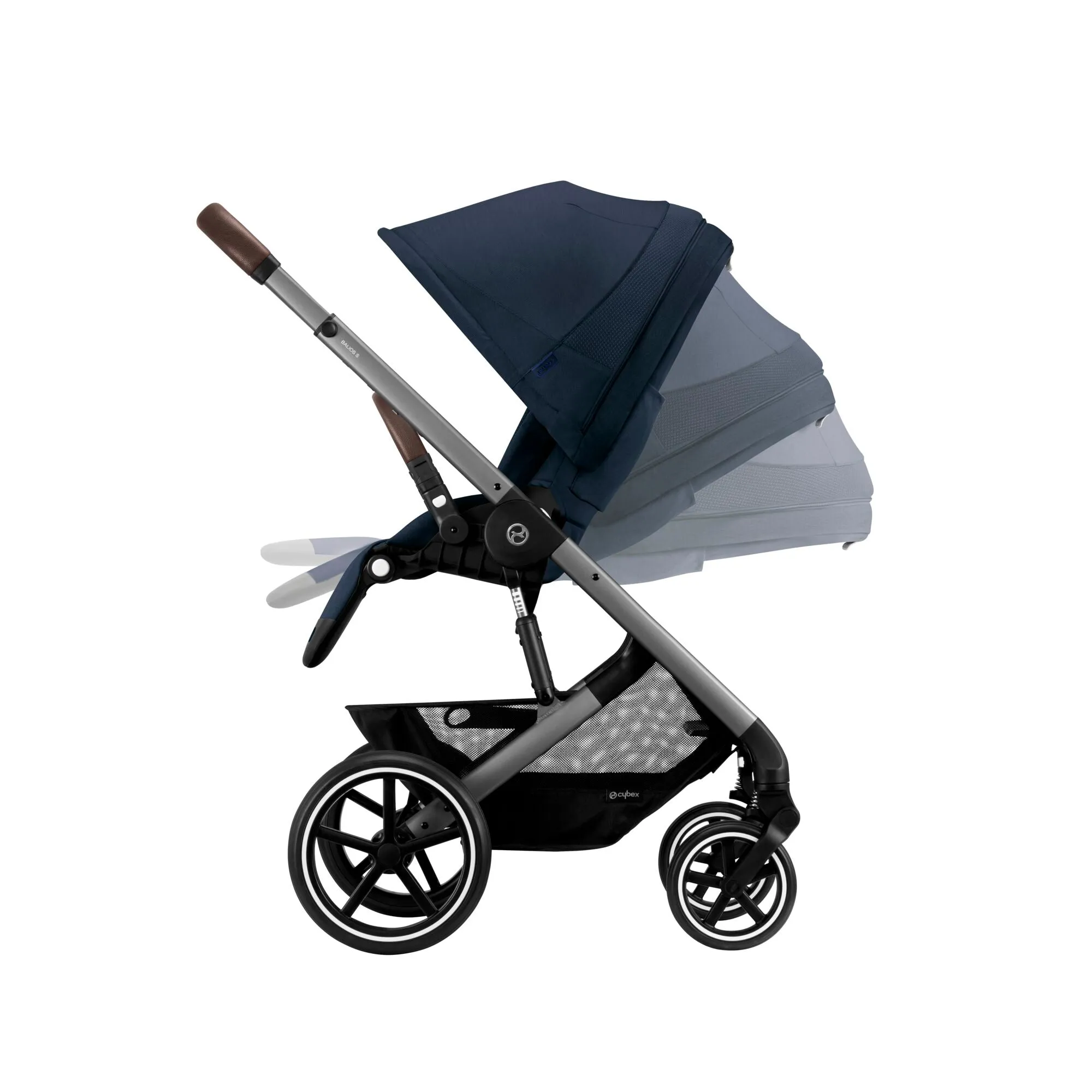 Cybex Balios S Lux Bundle with Cloud G Car Seat & Base - Ocean Blue