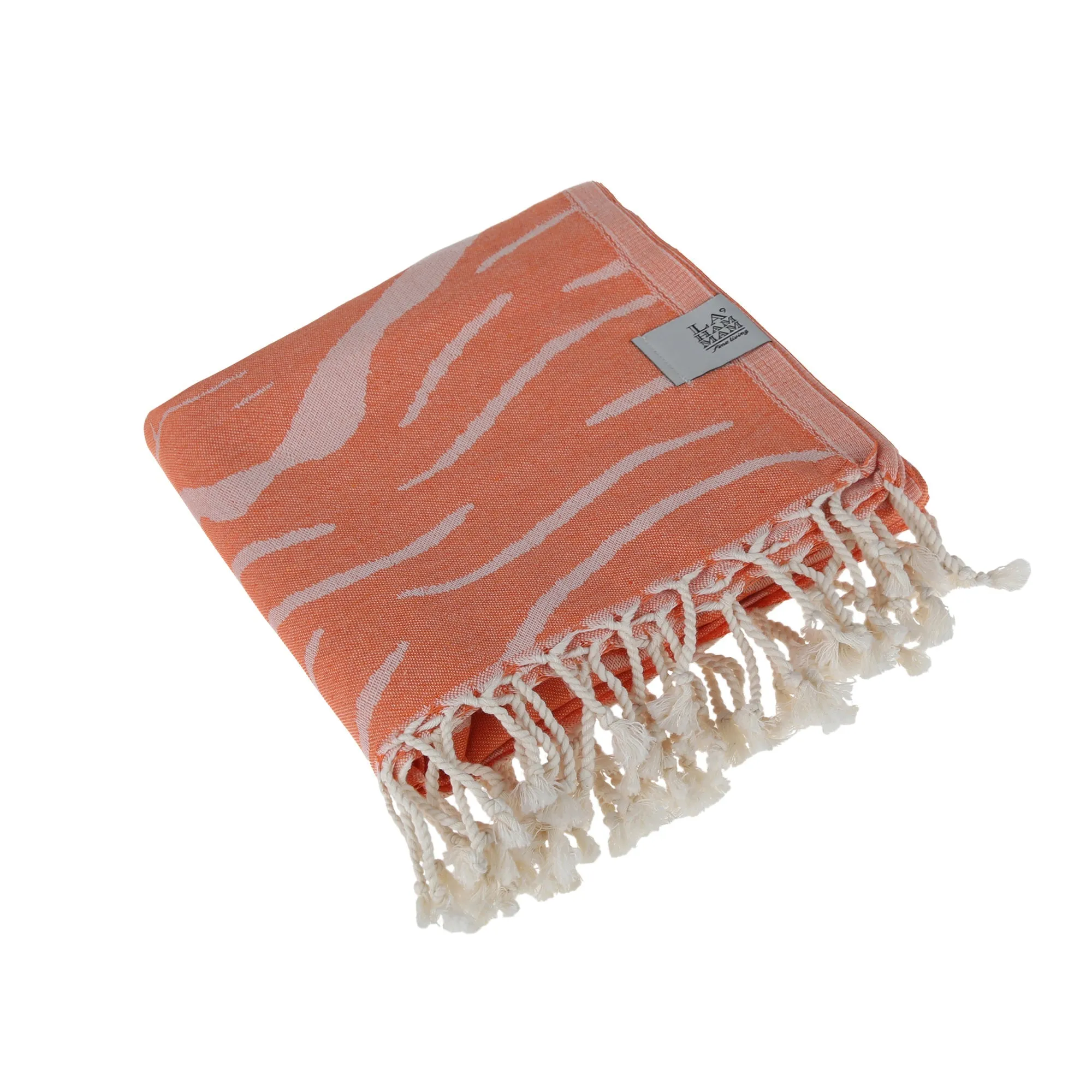 Deerfield Peshtemal Pure Cotton Beach Towel by La'Hammam