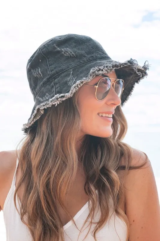 Denim Bucket Hat - 3 colors