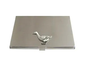 Detailed Goose Bird Business Card Holder