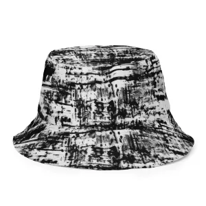 Distressed Reversible Bucket Hat