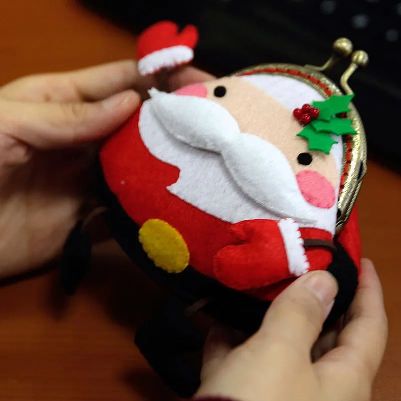 DIY Felt sewing coin purse kits