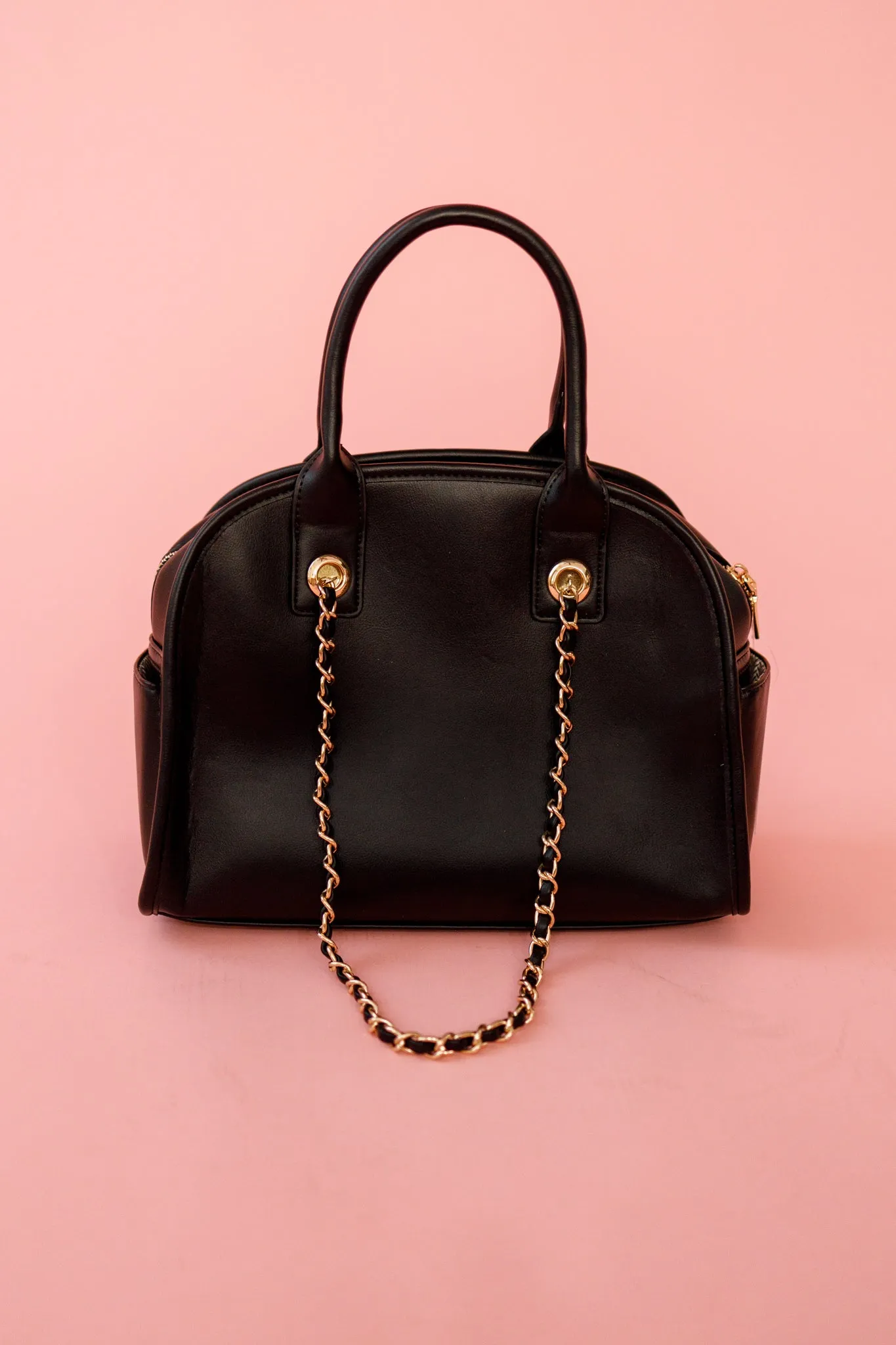 Dome Chain Satchel, VARIOUS