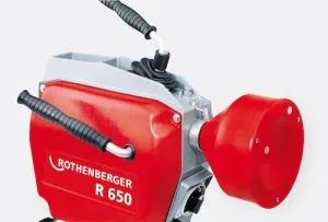 Drain cleaning machine R550 including guide hose
