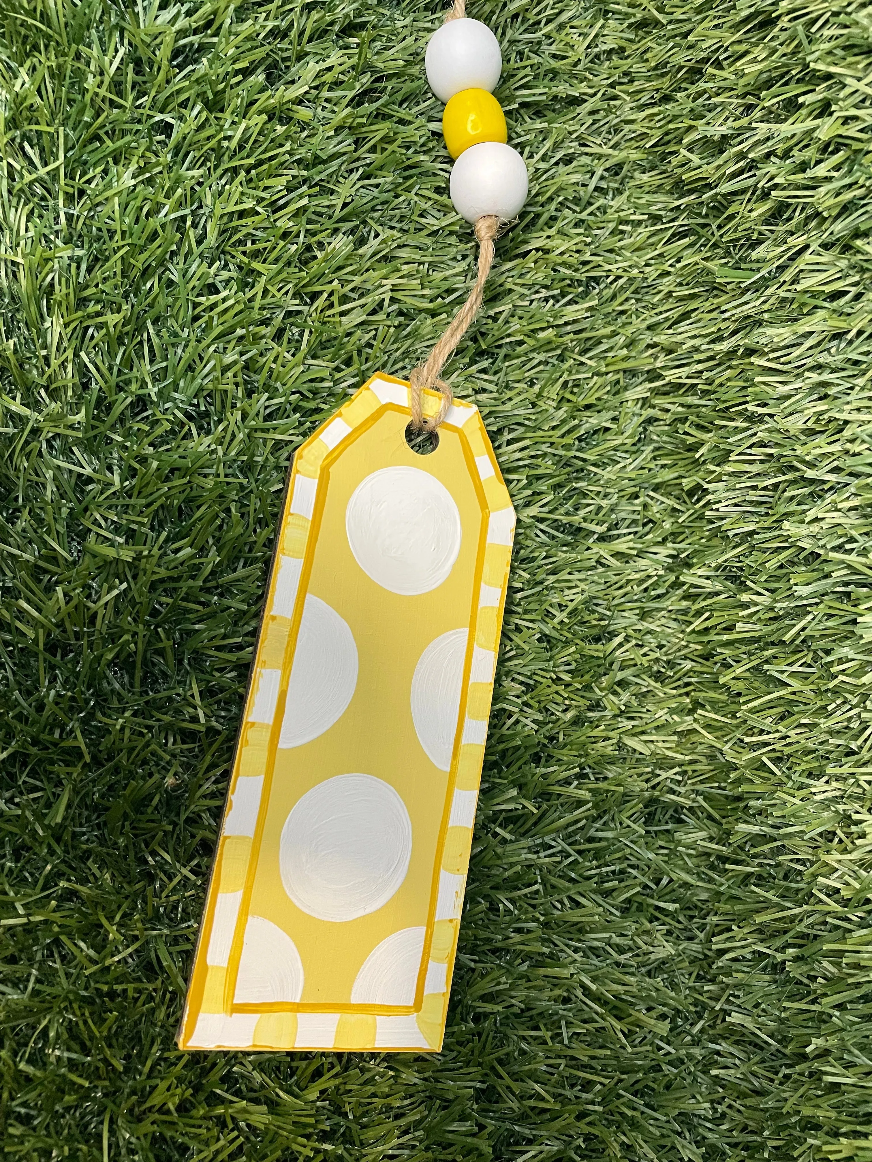 Easter Bucket Tags - Hand Painted