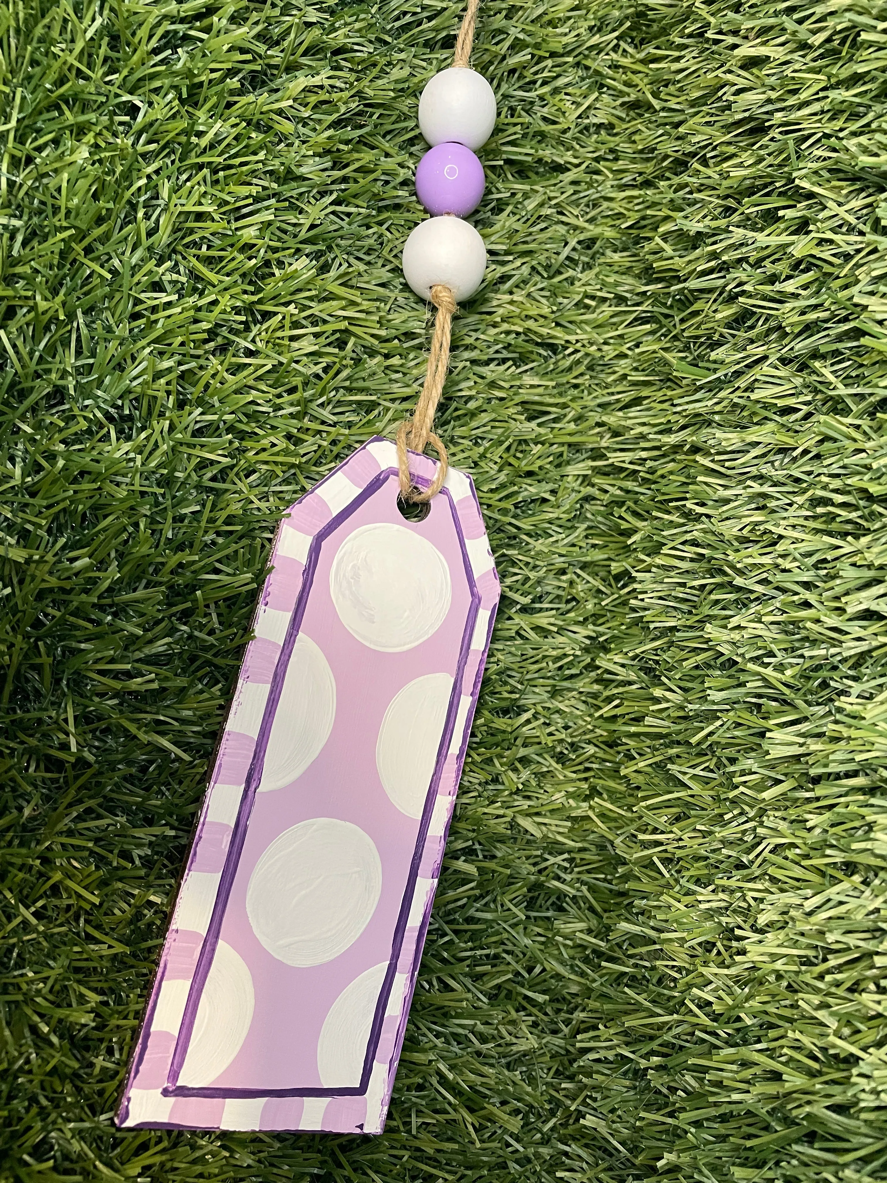 Easter Bucket Tags - Hand Painted