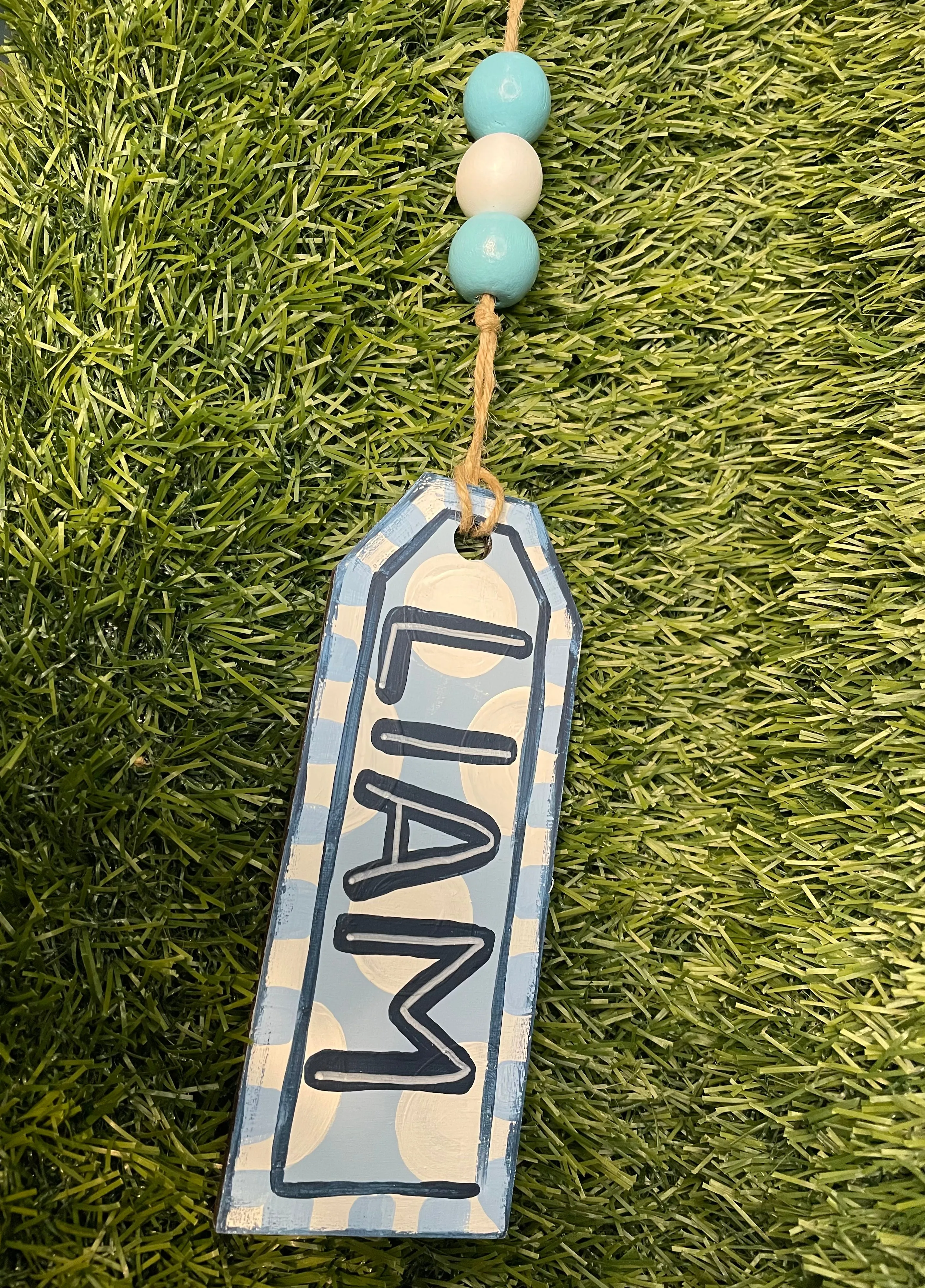 Easter Bucket Tags - Hand Painted