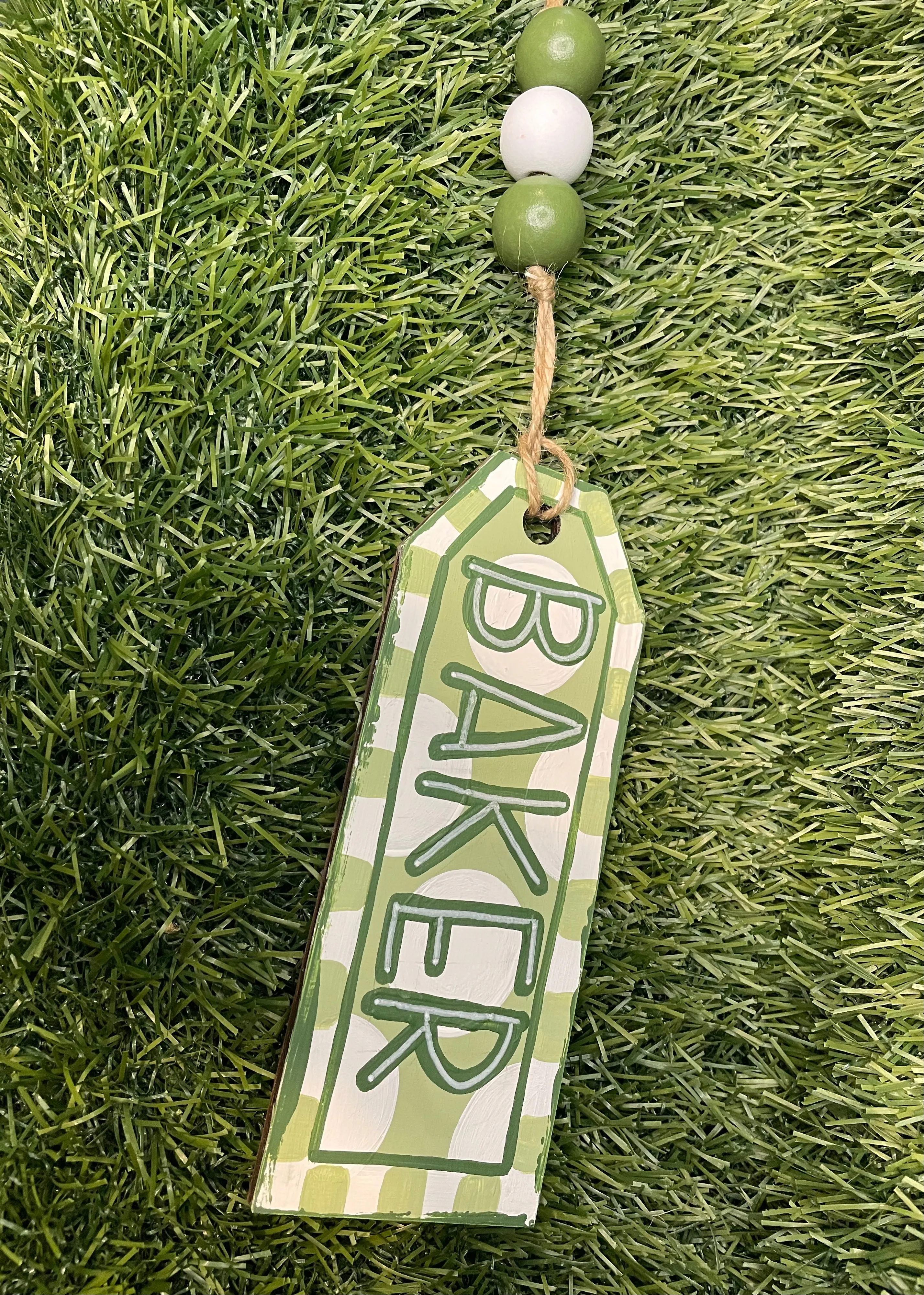 Easter Bucket Tags - Hand Painted