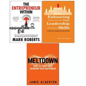 Entrepreneur Within (HB), Meltdown, Enhancing Your Leadership Skills 3 Books Set