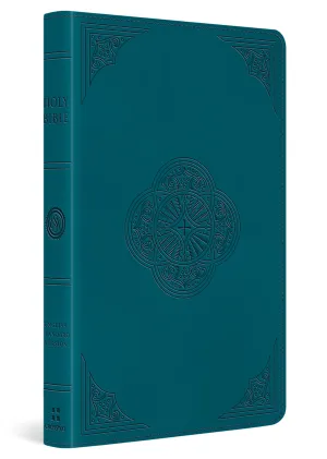 ESV Thinline Bible (Trutone, Deep Teal, Rotunda Design)