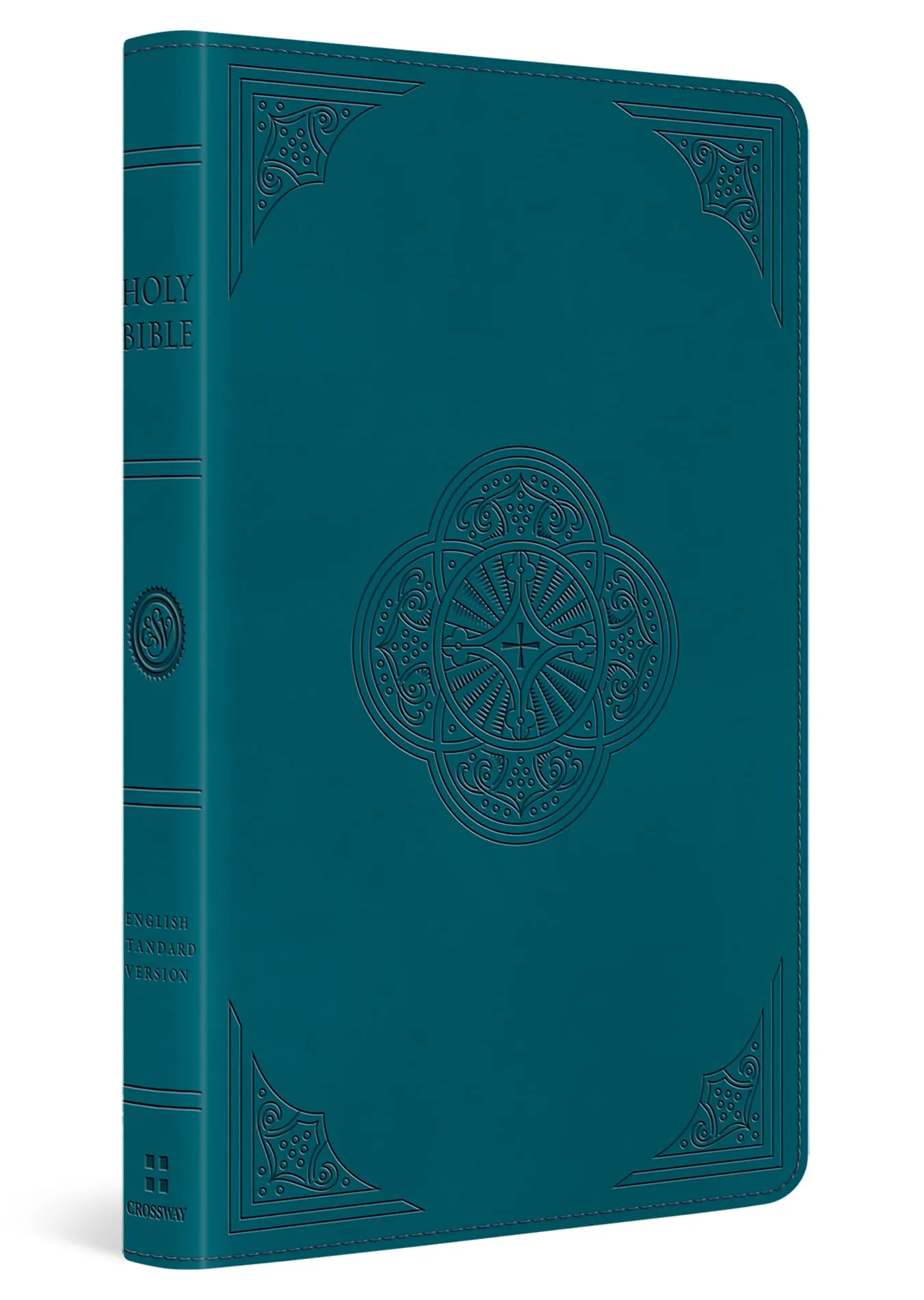 ESV Thinline Bible (Trutone, Deep Teal, Rotunda Design)
