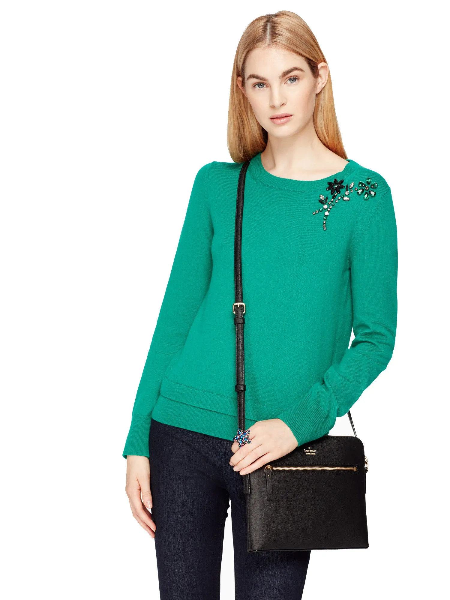 Everpurse Kate Spade Zana Black Crossbody