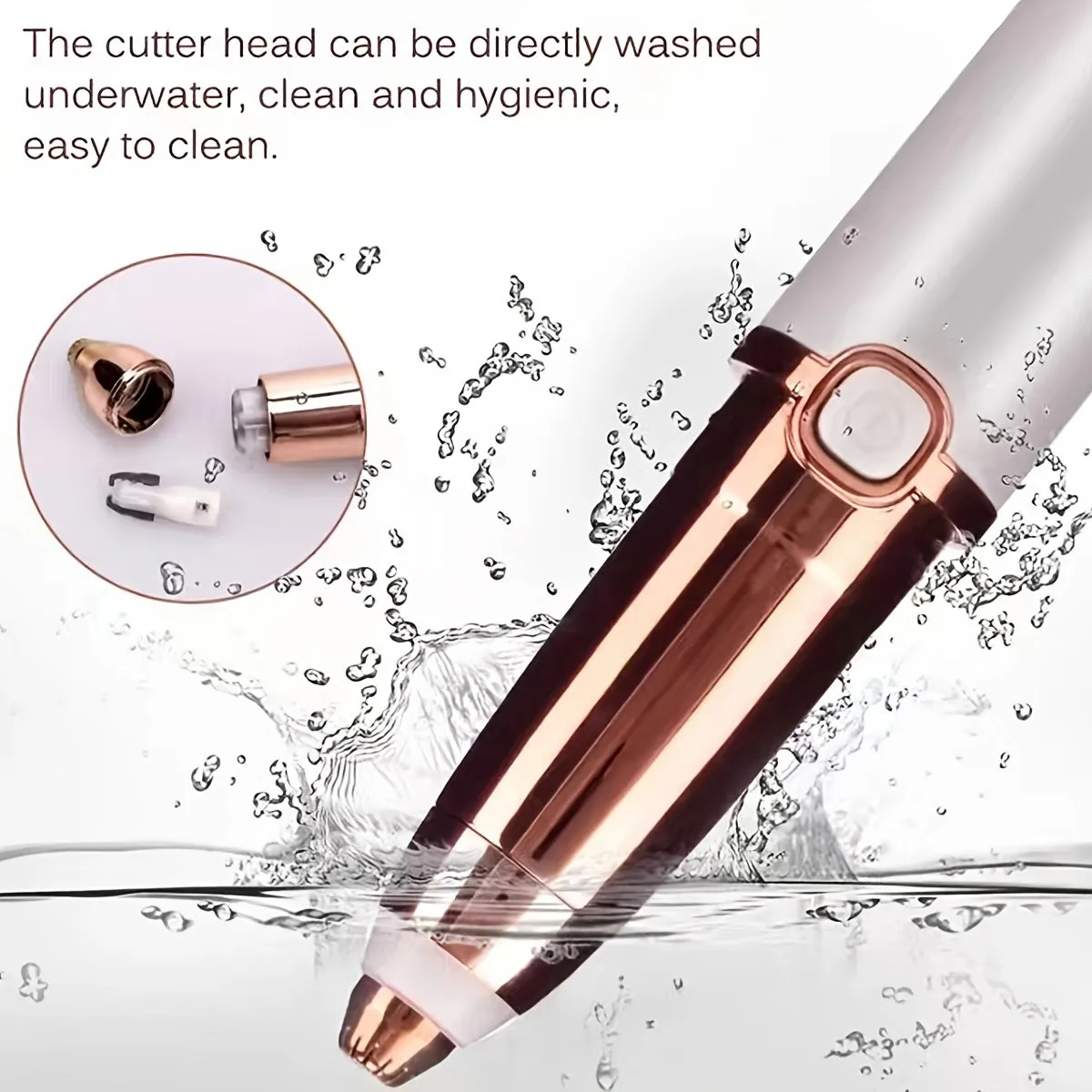 Eyebrow Pencil Hair Remover and Trimmer: Painless, Flawless, Electric Shaver for Women