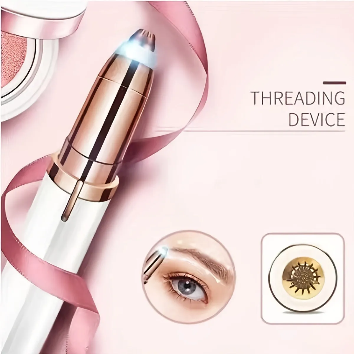 Eyebrow Pencil Hair Remover and Trimmer: Painless, Flawless, Electric Shaver for Women
