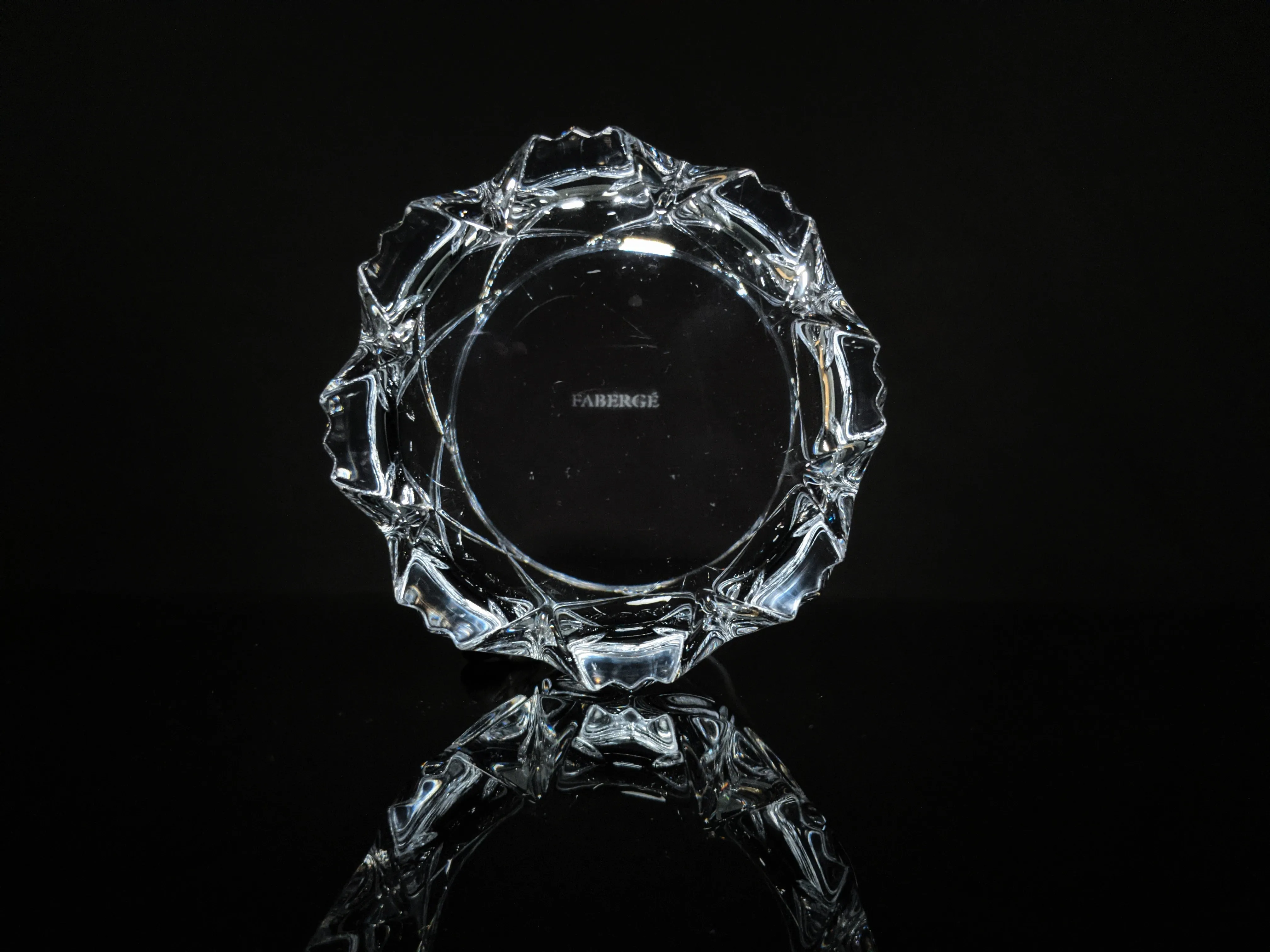 Faberge Triomphe Crystal Ice Bucket NIB