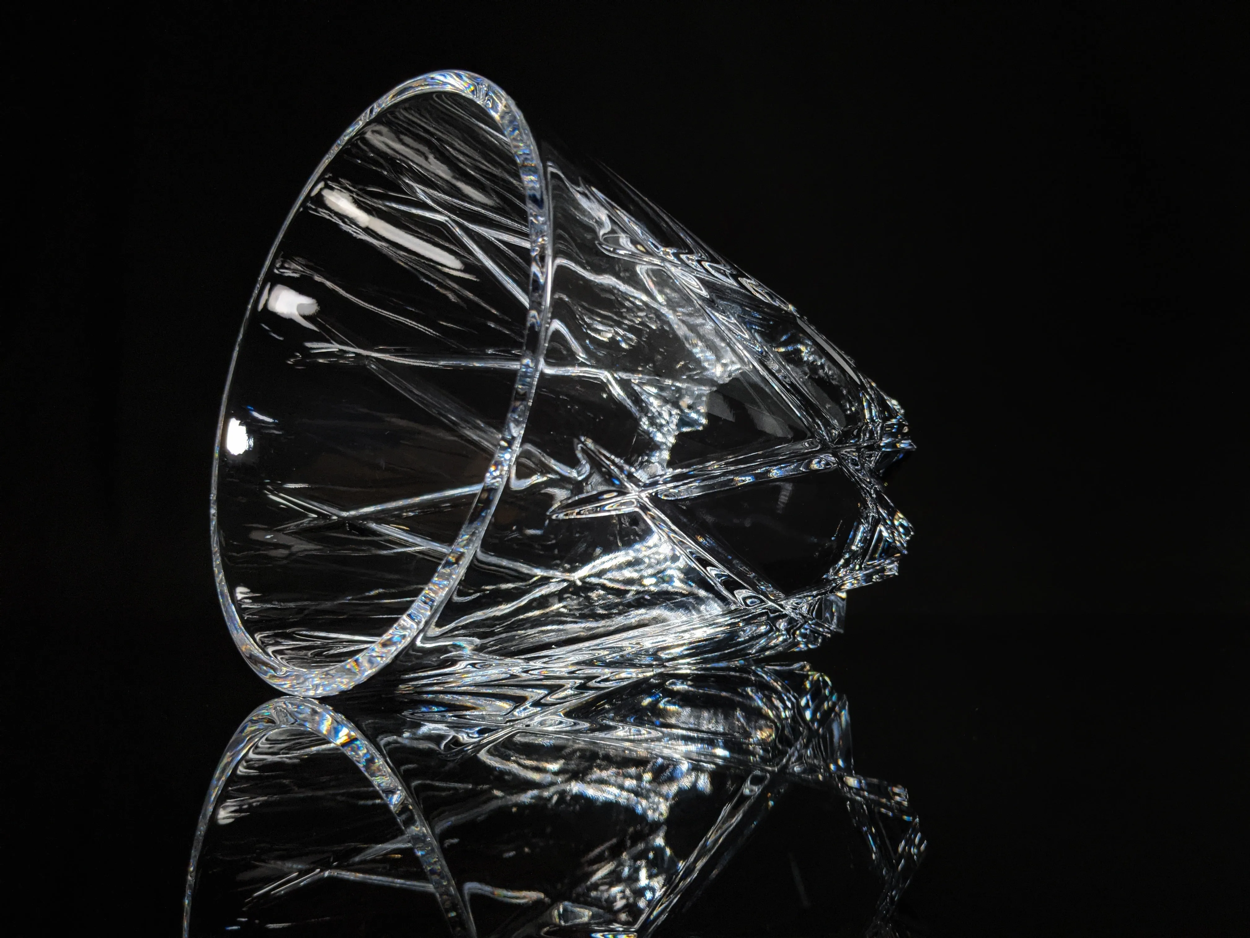 Faberge Triomphe Crystal Ice Bucket NIB