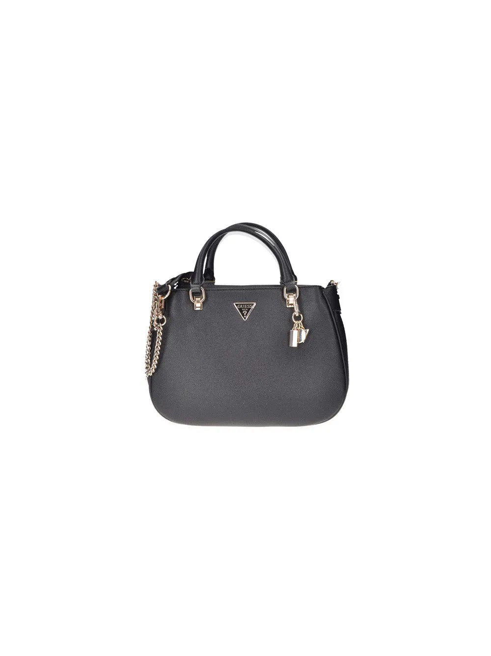 Fedora Shoulder Satchel - Black