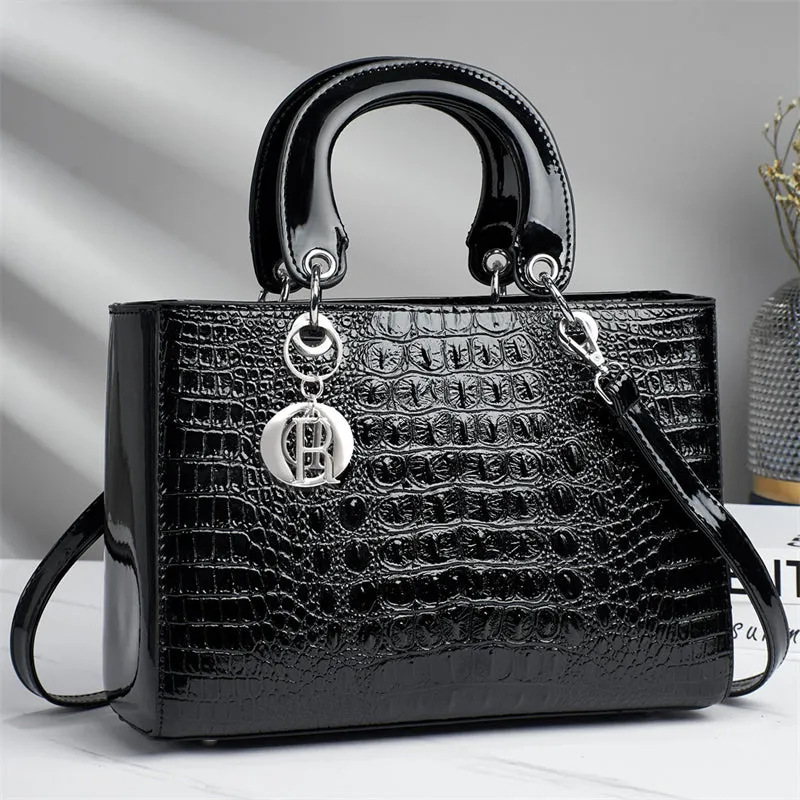 Female PU Leather Fantastic Luxury Portable Handbag