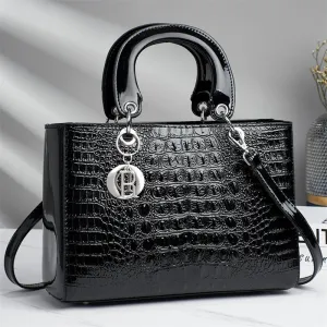 Female PU Leather Fantastic Luxury Portable Handbag