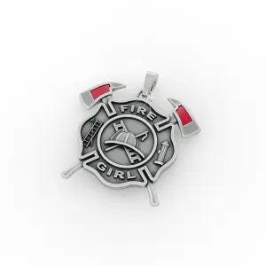 Fire Girl Pendant