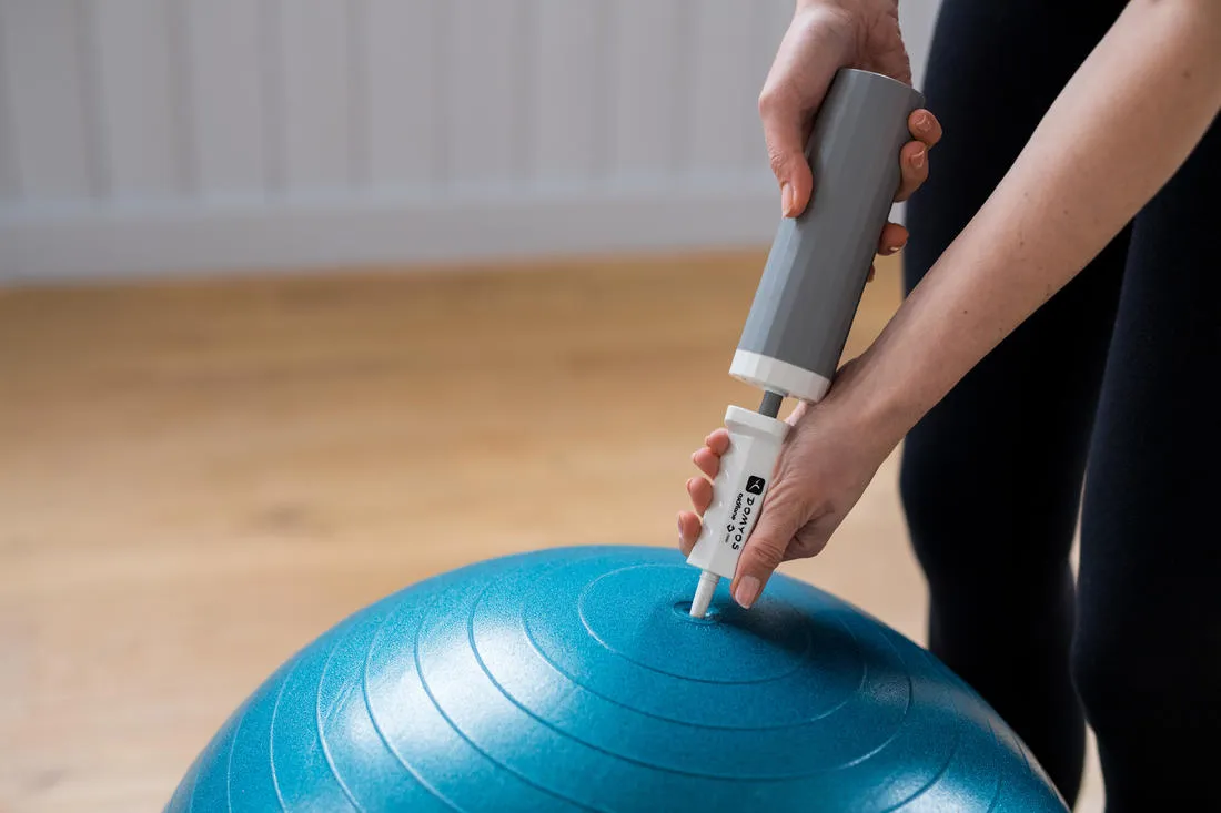 Fitness Gym Ball Air Pump 0.9 L - White